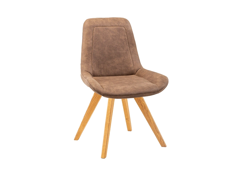 Stuhl AROSA Stoff braun