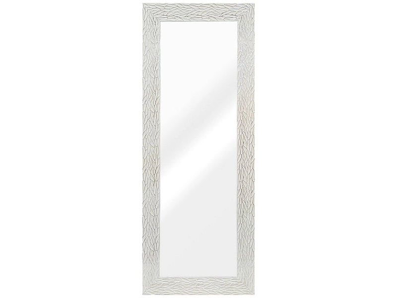 Spiegel rechteckig LAURA 45 cm x 145 cm cremeweiss