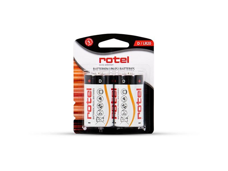 Batterien ROTEL D LR20 2 -teilig