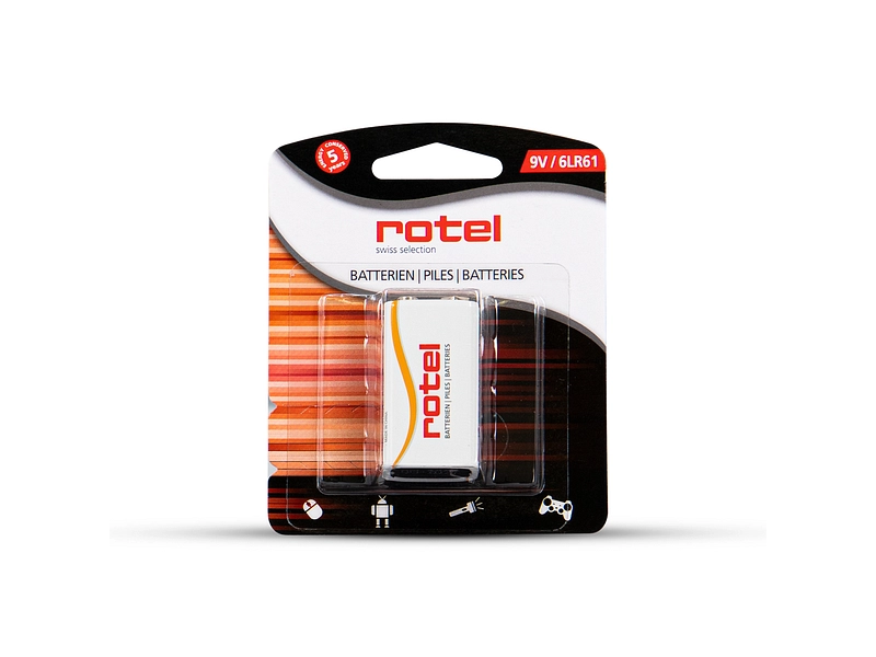 Batterien ROTEL 9V BP-1 1 Stück