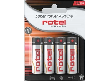 Batterien ROTEL AA 4 -teilig