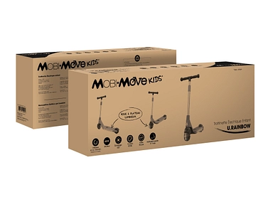 Elektrischer Tretroller MOBI MOVE U.RAINBOW