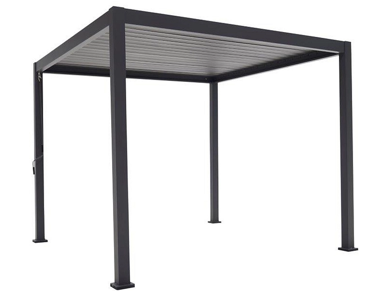 Pavillon BAKI 300 cm x 300 cm x 250 cm anthrazit
