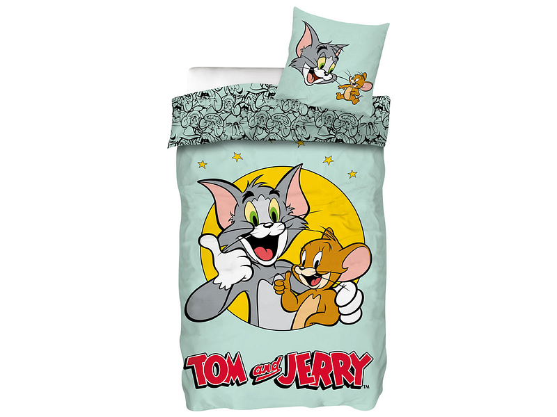 Bettwäsche TOM AND JERRY 160x210cm + 1*65x100cm