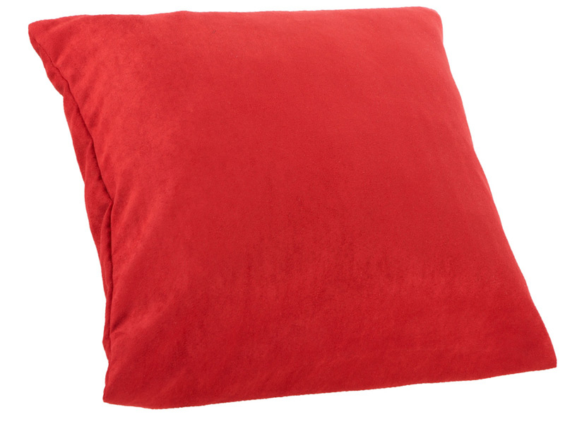 Kissen MILANO 40x40cm rot Unifarben
