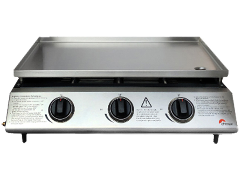 Plancha mit Gas OHMEX OHM-BBQ-3030SS