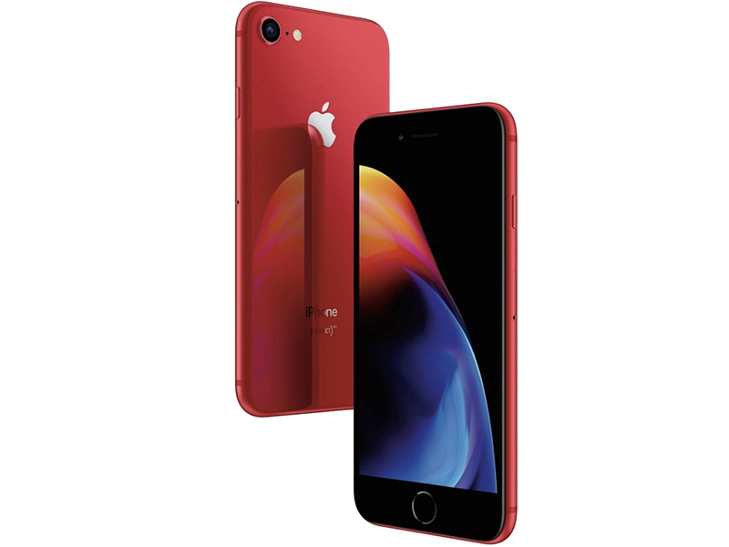 Smartphone zurückgesetzt APPLE REMADE IPHONE 8 RED 64GB red