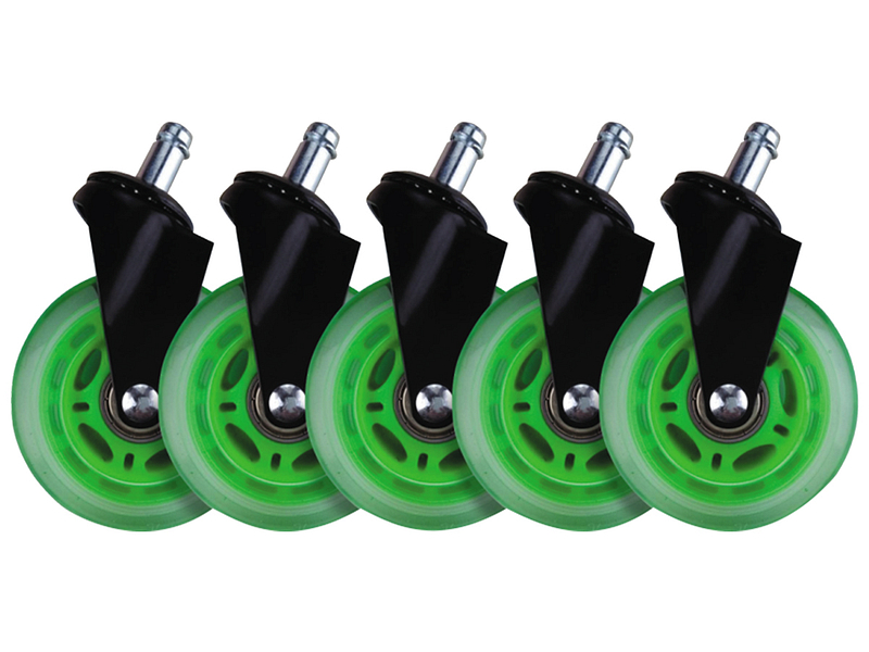 Räder 5er-Set L33T grün