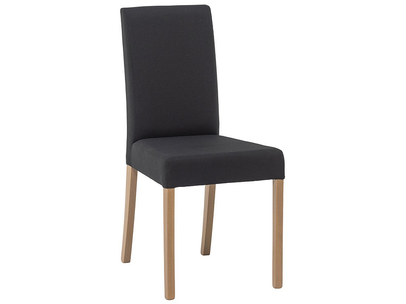 Stuhl BROWNY Stoff schwarz