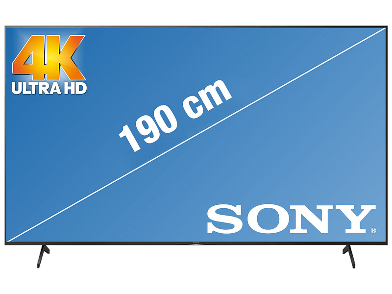 LED-Fernseher SONY 75''/190cm - KD75XH8096