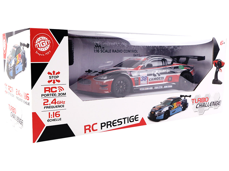 Ferngesteuertes Auto M.G.M. SUPERTOY schwarz