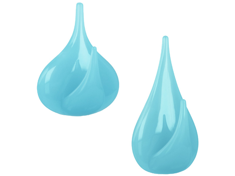 Haken blau