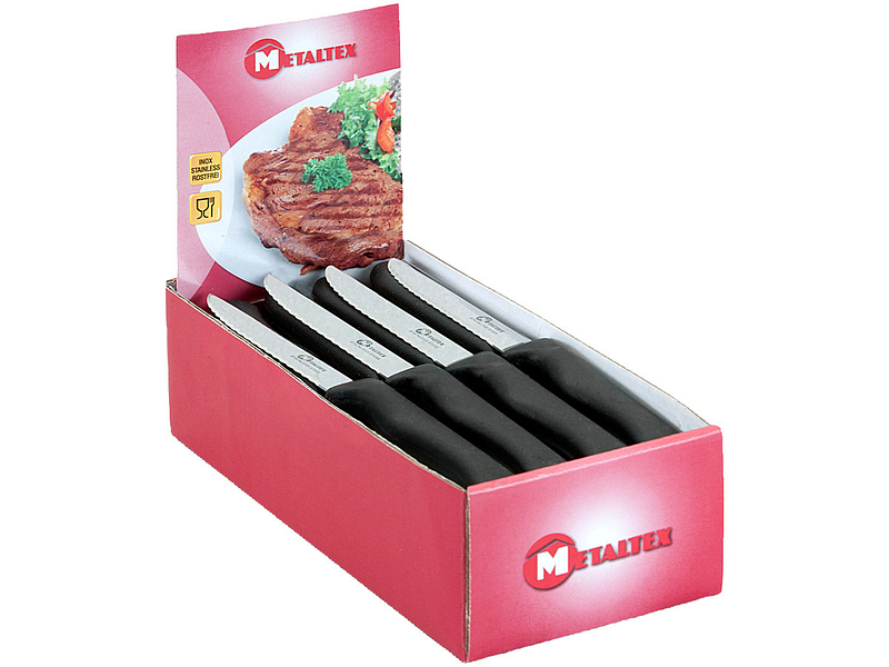 Fleischmesser COMFORT Edelstahl grau